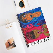 Load image into Gallery viewer, Other side of Fear Spiral Notebook - Ruled Line