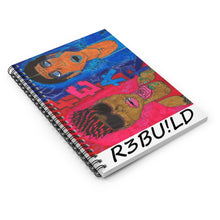 Load image into Gallery viewer, Other side of Fear Spiral Notebook - Ruled Line