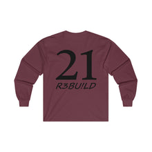 Load image into Gallery viewer, R3bu!ld Jersey Style Long Sleeve Tee
