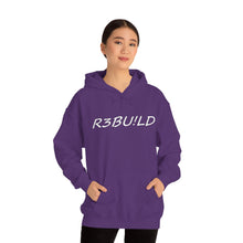 Load image into Gallery viewer, R3BU!LD Standard Hoodie ( White Font )
