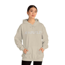 Load image into Gallery viewer, R3BU!LD Standard Hoodie ( White Font )
