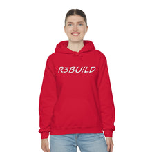 Load image into Gallery viewer, R3BU!LD Standard Hoodie ( White Font )
