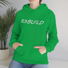 Load image into Gallery viewer, R3BU!LD Standard Hoodie ( White Font )
