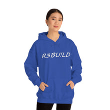 Load image into Gallery viewer, R3BU!LD Standard Hoodie ( White Font )
