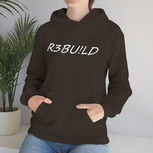 Load image into Gallery viewer, R3BU!LD Standard Hoodie ( White Font )
