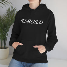 Load image into Gallery viewer, R3BU!LD Standard Hoodie ( White Font )
