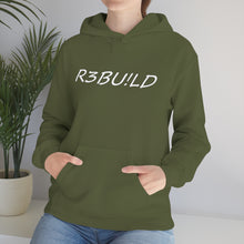 Load image into Gallery viewer, R3BU!LD Standard Hoodie ( White Font )
