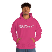 Load image into Gallery viewer, R3BU!LD Standard Hoodie ( White Font )
