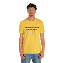 Load image into Gallery viewer, Intelligence Over Emotions Short Sleeve Tee
