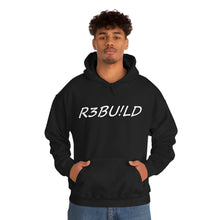 Load image into Gallery viewer, R3BU!LD Standard Hoodie ( White Font )
