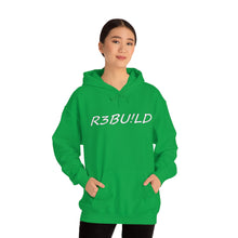 Load image into Gallery viewer, R3BU!LD Standard Hoodie ( White Font )
