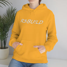 Load image into Gallery viewer, R3BU!LD Standard Hoodie ( White Font )
