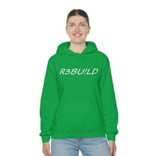 Load image into Gallery viewer, R3BU!LD Standard Hoodie ( White Font )
