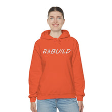 Load image into Gallery viewer, R3BU!LD Standard Hoodie ( White Font )
