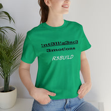 Load image into Gallery viewer, Intelligence Over Emotions Short Sleeve Tee
