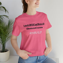 Load image into Gallery viewer, Intelligence Over Emotions Short Sleeve Tee
